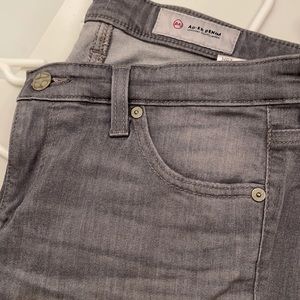 AG gray wash jeans!